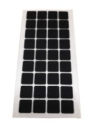 PLSTENÉ PODLOŽKY PRE ČIERNY NÁBYTOK 20X20 PREMIUM