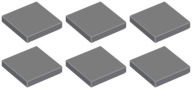 LEGO TILE 3068b TILE 2x2 tmavosivá (3g) 6 ks