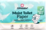 OPHARM VLHČENÝ TOALETNÝ PAPIER S KYSELINOU MLIEČNOU 48 ks