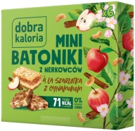 Dobra Caloria Mini TYČINKY JABLČNÁ TORTA ŠKORICA 102g