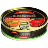 Losos v paradajkovej omáčke s jalapeno MK 0,16 kg