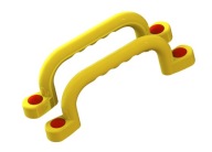 SLNKO - IHRISKO KĽUČKY 240 mm - 2 ks SO SKRUTKAMI - ŽLTÉ RD