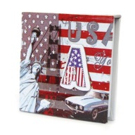 MINI NOTEBOOK zápisník USA KANADA AMERIKA DIÁR