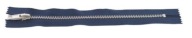 Kovový zámok, nikel, 18 cm, námornícka modrá