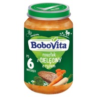Teľacia polievka s ryžou BoboVita 190g