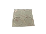 Tlmič pérovania Silikónový nárazník fi 21x3 mm 4 ks