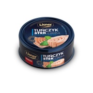 STEAK Z TUNIAKA S KVAPKOU VLASTNEJ OMÁČKY 120g LISNER