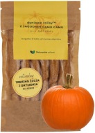 Tekvicové ovocné rolky obohatené o Camu Pumpkin snack, pochúťku a maškrtu