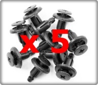 5x KLIPY ČEPY ŠPIČKY ŠPIČKY KLIPY KABEL HONDA PCX FORZA HORNET 6/10/12