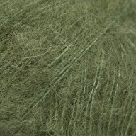 Priadza Drops Brushed Alpaca Silk 32 Moss Green