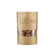 DOYPACK papierové vrecko s okienkom 100 ml 10 ks