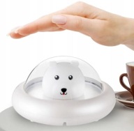 VESMÍRNY MEDVEĎ NOČNÁ LAMPA PRE DETI, BIELA, PRIATEĽSKÝ DARČEK