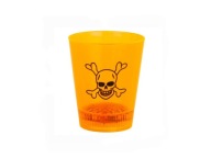 Halloweenske LED sklo