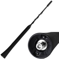 AUTO STRIEŠKA ANTÉNA HODINKOVÝ STOŽIAR OEM 27,5 CM ZÁVIT M5 5 MM S Opletením