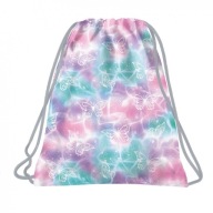 BackUP motýľová taška na topánky PASTEL MAGIC na školskú PE obuv