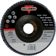 Vejárový brúsny kotúč 125mm K80 DIADEM