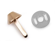 Kožené nohy na tašky 12x22mm 10 ks.