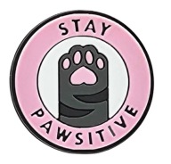 ODZNAKOVÝ ŠTÍTOK DO OBUV CROCS CROCS OZDOBA MAČKA MAČIATKA PAW PAWITIVE
