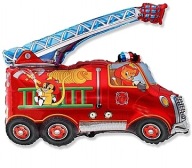 Fóliový BALÓN Hasičské auto FIREFIGHTER Birthday PARTY