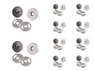 MAGNETICKÉ UZAVORENIE TAŠKA niklové 18mm 10 ks