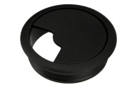 Okrúhla káblová priechodka 7 cm ECO BLACK PLAST