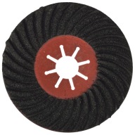 VLÁKNOVÝ KOTÚČ NA BRÚSENIE keramiky, glazúrového kameňa, keramiky 125MM GR100