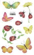 Umývateľné tetovanie pre deti GLITTER BUTTERFLIES EG008