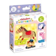 CCU CLU PUTTING ANIMAL 5 puzzle pre batoľatá