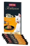 Animonda Vom Feinsten Snack Krémové cestoviny s kuracím mäsom 6 x 15g Mačka