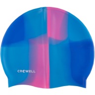 Silikónová plavecká čiapka Crowell Multi Flame