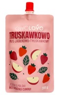 Jablkovo-jahodová pena bez cukru Owolovo 200g