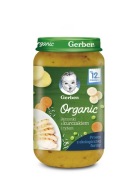 GERBER BIO Večera Zeleninová s kuracím mäsom a ryžou 250g