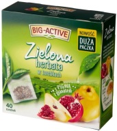 Big-Active zelený čaj, dule + granátové jablko, 40 ks