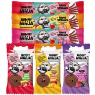 Bunny Ninja Ovocná maškrta pre deti, sada MIX CHUTÍ
