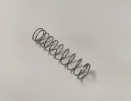 Tlačná pružina 1 mm x 12,5 x 52 POZINKOVANÁ