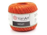 Violet YarnArt šnúra 5535 oranžová