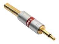 JACK konektor 3,5 mm 2P ​​​​TS mono HQ CHROME VITALCO