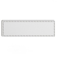 biely základný košík dno 16x52cm HDF obdĺžnik