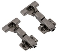 Záves nábytkový polozadlabací 3D 2 ks - C82-3D/9* 2W BLACK STYLISH AMIX