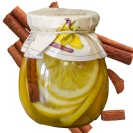 CITRÓNY SO ŠKORICOU ŠKORICOVÝ CITRÓNOVÝ SIRUP 270g Ogródek Dziadunia