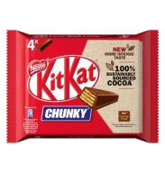 KitKat CHUNKY Mliečna čokoláda 4 x 40 g