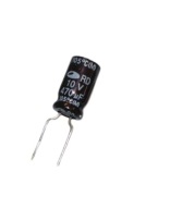 ELEKTROLYTICKÝ KONDENZÁTOR 10V 470uF C4E - 5 ks