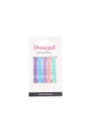 Donegal Pastel, farebné sponky do vlasov, dĺžka 5 cm, množstvo 20 ks.