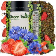 BLUE JOY jahoda šafran sencha zelený čaj 50g