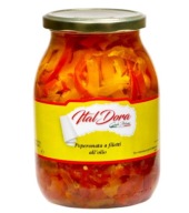 Talianska paprika vo filetách v oleji Ital Dora 314 g