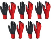 RUKAVICE PRACOVNÉ RUKAVICE RTELA LATEX 10 *5 PÁROV*