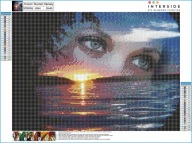 Ručná výšivka Mosaic diamond puzzle