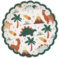 Party Deco taniere Dinosaurs 18 cm 6 ks.