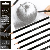 CERUŽKY + UHLÍK NA SKRYTOVANIE 6 KS KIDEA (ZOW6KA)