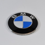 BMW 45mm Modrý emblémový odznak na volante